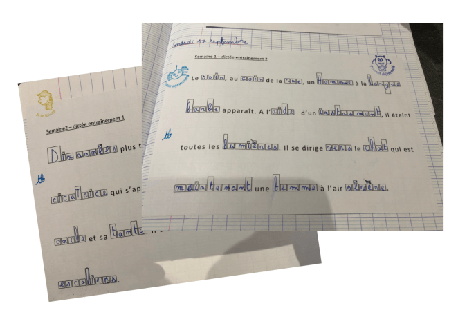 Dictées flashs Harry Potter et dictées « silhouette » – La classe de