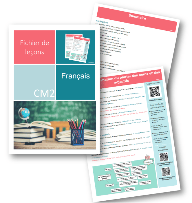 Fichier de leçons de français CM2 – Nouvelle édition – La classe de Mallory