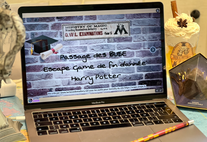Passage des BUSE – Escape Game de fin d’année Harry Potter – La classe